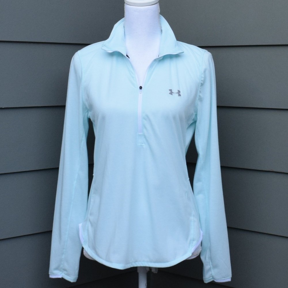 Under Armour Heatgear Run Pullover Top1/2 Zip S: M